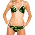 thumbnail image 2 of Saint Patrick's Day Women's Detachable Sponge Adjustable Strap Bikini Set 2-Pack for Beach and Pool Parties, 2 of 6