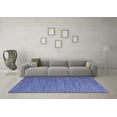 thumbnail image 3 of Ahgly Company Indoor Rectangle Abstract Blue Contemporary Area Rugs, 8' x 12', 3 of 4