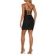 thumbnail image 3 of INSPIRE CHIC Vestido de Mujer con Encaje y Lentejuelas, Tirantes Espagueti, Vestido Mini para Fiesta de Cóctel XL Negro, 3 of 5