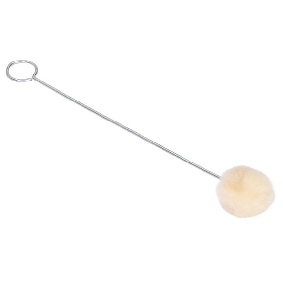 Cepillo de bolas con mango de metal, 20 piezas Cepillo de bolas de lana Cepillo de bolas de lana Herramienta para teñir cuero Optimizado para la excelencia