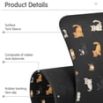 thumbnail image 4 of Yayeee Faucet Mat for Kitchen Sink 14.7" Diatomite Long Splash Guard Pad, Pixel Cat, 4 of 7