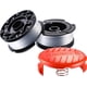 thumbnail image 1 of Carrete de repuesto de alimentación automática, incluye 2 carretes de repuesto (32,8 pies 0,065 pulgadas) y tapa compatible con Black and Decker Af-100 (3 piezas), 1 of 5