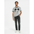 thumbnail image 2 of Disney Men’s Mickey Mouse Graphic Ringer Tee, Size M, 2 of 5