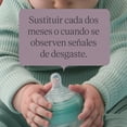 thumbnail image 3 of Tetina para Biberón Tommee Tippee Transparente Flujo Rápido Anticólico Avanzado Más de 6 Meses 2 Uni, 3 of 8