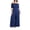 Navy, variant on Women's Plus Size Off Shoulder Jumpsuit