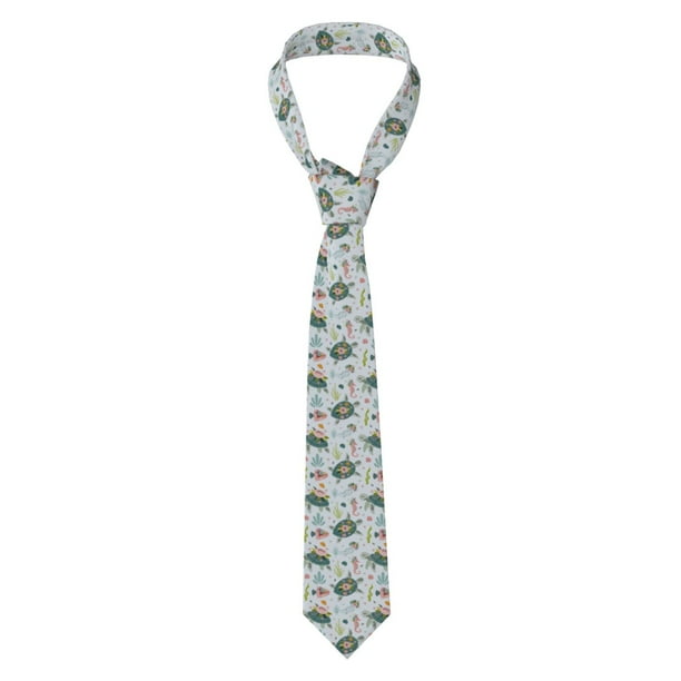 Balery Sea Animal Corbata Clásica de Seda para Hombre, Corbata Tejida Jacquard, Corbatas Formales para Negocios y Bodas