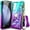 Aqua Purple, variant on NGB SUPREMACY For Samsung Galaxy S24 FE Phone Case Screen Protector Ring Holder Wrist Strap Lanyard Samsung S24 FE Galaxy S24 FE Case Cover
