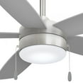 thumbnail image 2 of Minka-Aire F673L-BN/SL Airetor 52" Ceiling Fan, Brushed Nickel, 2 of 4