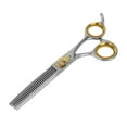 thumbnail image 6 of Sharf Shears, 6.5" Stainless Steel Barber Scissors + 6.5’’ 30-Teeth Thinning Shears for Men & Women | Gold Touch Series, 6 of 7