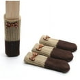 thumbnail image 4 of Calcetines antideslizantes para sillas, 24 calcetines elásticos antideslizantes de tela de algodón para muebles, utilizados para decorar revestimientos decorativos, 4 of 4