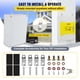 thumbnail image 5 of VEVOR Caja de Estación de Carga Tesla, 28\'\' x 20\'\' x 10\'\', Caja de Cable para Exteriores, Organizador de Cables, IP32, Impermeable, a Prueba de Polvo, Caja electrica de Acero en Rollo frío, 5 of 9