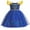 Dark Blue, variant on 1-6T Toddler Kids Girls Halloween Princess Dress Up Baby Girls Tulle Dress for Birthday Christmas Party