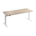 thumbnail image 2 of Scranton & Co Engineered Wood 72W Adjustable Standing Desk in Natural Elm, 2 of 7