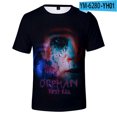 thumbnail image 3 of Horror Movie Orphan First Kill 3d Print Unisex Harajuku O-neck Tshirt Casual Short Sleeve T-shirt Top Summer Man clothing, 3 of 5