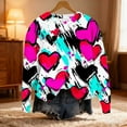 thumbnail image 5 of FMFYFH T-Shirts à Manches Longues pour Femmes, Grande Taille, Basiques, Col Rond, Coupe Ample, 5 of 5