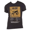 thumbnail image 4 of AC/DC Unisex T-Shirt: 8 Track, 4 of 4