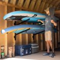 thumbnail image 3 of Kona Wall Mounted Surfboard & SUP Rack, Paddleboard Garage Storage, Holds 2 Boards up to 200 lbs, 3 of 6