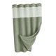 thumbnail image 5 of Cortina de ducha, accesorio versátil para baño, forro de hotel, lavable. Verde, 5 of 8