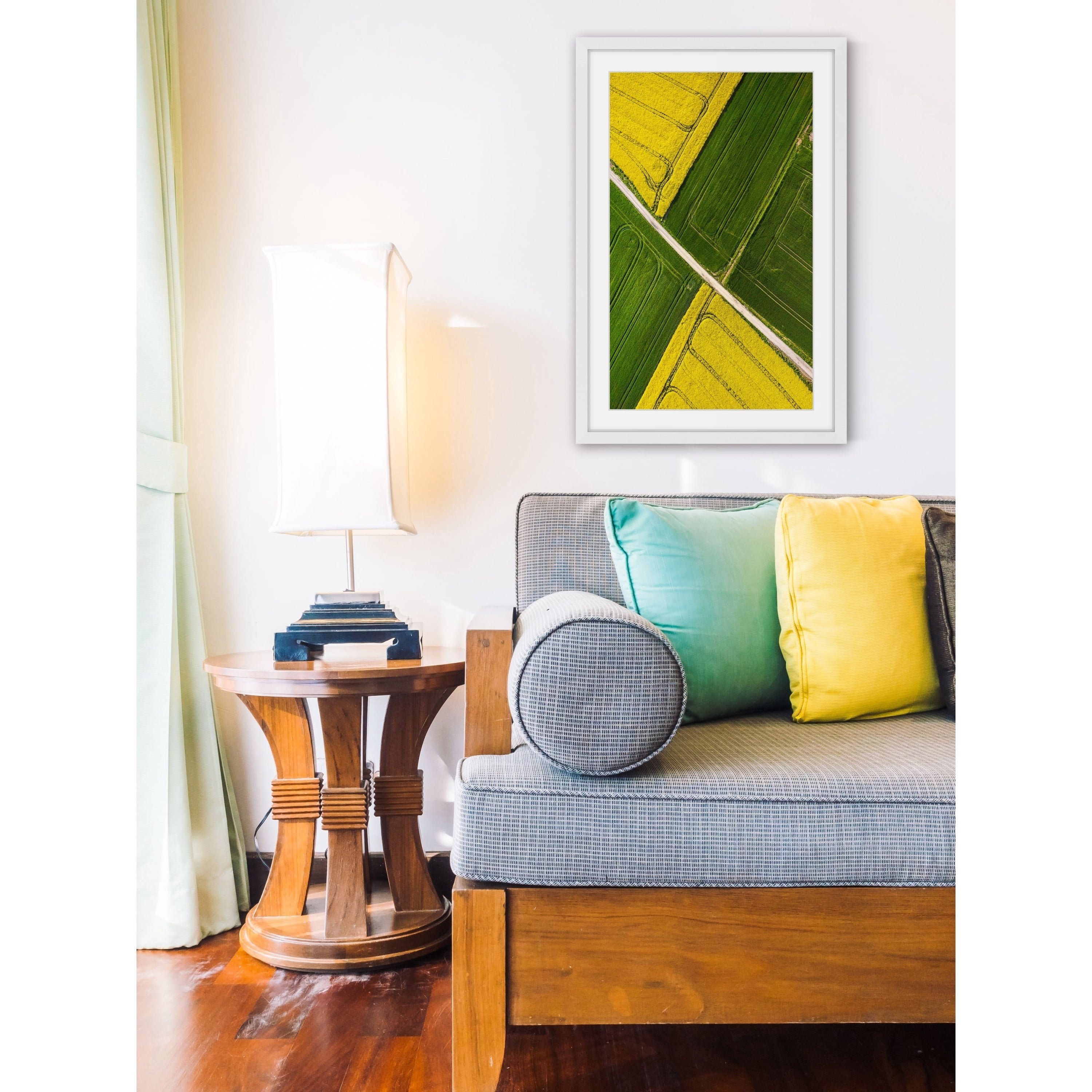 Marmont Hill "Through the Fields" Framed Painting Print