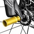 thumbnail image 2 of Bicycle Quick Install Rear Derailleur Protector Hub Light Tube Bracket Black, 2 of 9