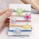 thumbnail image 5 of 5 Pcs Hair Bands,Hair Ties Ponytail Holder Hair Accessories Elastic Rubber Hairband Alloy Hair Cuff Wrap-Color Random, 5 of 5