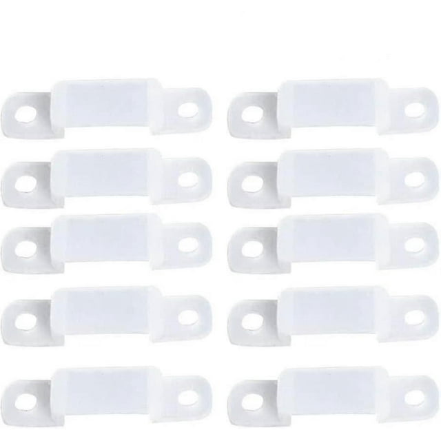 Light Bar Mounting Bracket Clip Silicone Fixing Clip LED Light Bar 100pcs - ya01