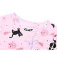 thumbnail image 2 of Topgal Big Girls Pajamas Pink Cat Ghost Skeleton Pumpkin Broom Nightwear Set for Teens Little Kids 2PC PJS Size 18, 2 of 6