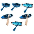 thumbnail image 4 of 6 Sets Lifelike Boat Model Resin Boat Model Craft Simulated Resin Boat Toy, 4 of 9