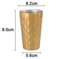thumbnail image 3 of Double Wall Insulated Wine Glass with Double Bottom Keeps Your Wine Cool, 3 of 11
