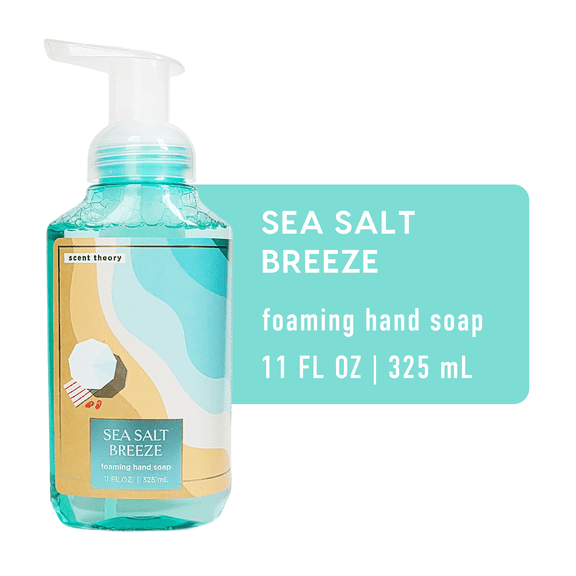 Scent Theory Foaming Hand Soap, Sea Salt Breeze, 11 fl oz