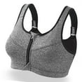 thumbnail image 4 of Sujetador deportivo para mujer,Sujetador deportivo Transpirable Cremallera ampliada Sujetador deportivo Ejercicio Sujetador deportivo Salida de alta intensidad, 4 of 8