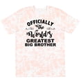 thumbnail image 3 of Inktastic Officially the World's Greatest Big Brother T-Shirt, 3 of 5