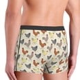 thumbnail image 3 of Uemuo Funny Chicken Pattern Men's Boxer Briefs,Trunk Anti-Chafing,Comfortable, Durable, and Stylish Underwear-Medium, 3 of 9
