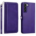 thumbnail image 2 of Samsung Galaxy S22 Plus Phone Case, Strong Protective Kickstand Wallet Compartments Multi-Function for Samsung Galaxy S22 Plus Phone Case Purple, 2 of 6