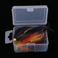 thumbnail image 3 of 4x Tube Flies Salmon And Sea Trout Fly Fishing Saltwater Colorful, 3 of 8