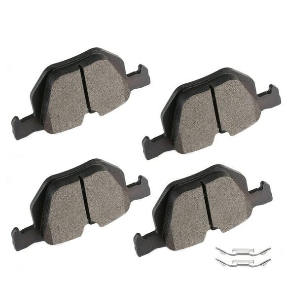 Ceramic Discs Brake Pads,SCITOO Rear Brake Pads fit for 2007-2017 for BMW X5 ,2010-2017 for BMW X6