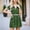 Green, variant on Jean Dress for Women with Pockets Short Sleeve Lapel Summer Wedding Guest Dress 2026 Solid Color Regular Fit Button Down with Zipper Denim Graduation Womens Casual Dress