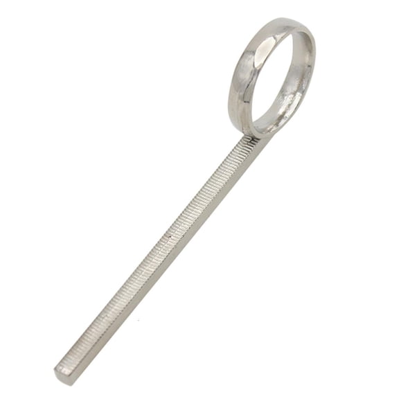 Trumpet Valve Slide Finger Ring for Trumpet Parts Accessories Replacement Silver