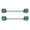 Green, variant on Nipple Bar Opal Glitter Prong Steel Nipple Barbell Ring Sold as pair