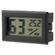 thumbnail image 2 of Higrómetro Digital Integrado, Monitor de Termómetro de Temperatura de Humedad Con Sonda Integrada, Color Negro, 2 of 7