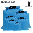 thumbnail image 2 of Sac à Dos Étanche 6 Pack Sac de Sport Sacs de Rangement Légers, Sac de Voyage Roulant Garde l'Équipement Sec pour Kayak, Rafting, 2 of 5