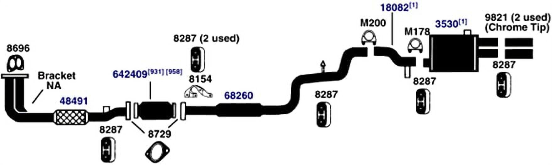 AP EXHAUST 8729 GASKET Fits select: 2009-2013 INFINITI G37, 2007-2008 INFINITI G35