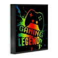 thumbnail image 3 of Stupell Industries Gradient Gaming Legend Black Framed Giclee Art, design by Marcus Prime, 3 of 8