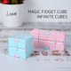 thumbnail image 2 of Muyoka Infinity Cube Fidget Toy, Sensory Stress Relief Descompresión Fidget Finger Toys Hand Mini Kill Time Toys Blue Muyoka Hogar, 2 of 7