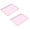 B 2Pack, variant on 2Pcs Dinner and Serving Tray, Decorative Unbreakable Wheat Straw Tea Platter for Couch, Party, Dining, Picnic, Snack, Appetizer(A) Happy 2026!