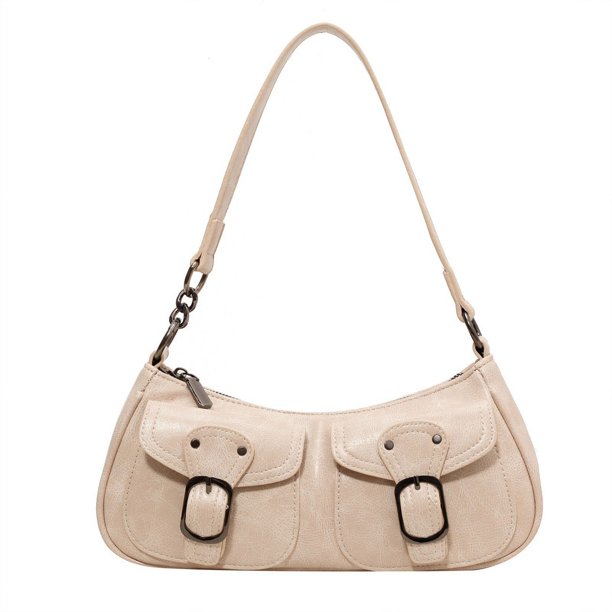 Bolso de moto bonito y moderno para mujer, bolso de hombro tipo nicho debajo del brazo, bolso pequeño para mujer