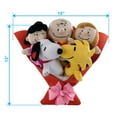 thumbnail image 3 of Snoopy and the Peanuts Gang Plush Valentine's Bouquet, 3 of 4