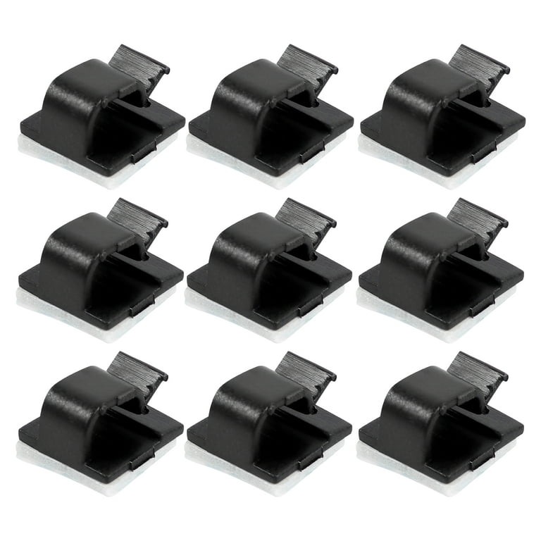 50pcs Outdoor Cable Clips with Adhesive Tapes Self Adhesive Hooks Wire  Holder