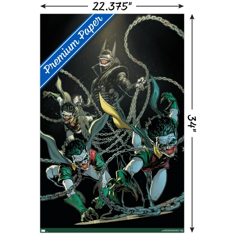 DC Comics The Batman Who Laughs - Chains Wall Poster, 22.375