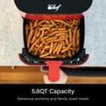 thumbnail image 6 of Deco Chef 5.8QT Air Fryer, 8-in-1 Smart Cooking Programs, Nonstick and Dishwasher-Safe Basket, 6 of 7